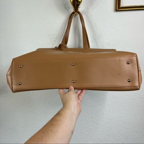 FURLA Calf Kelly Leather Jumbo Shoulder Bag - Picture 10 of 11